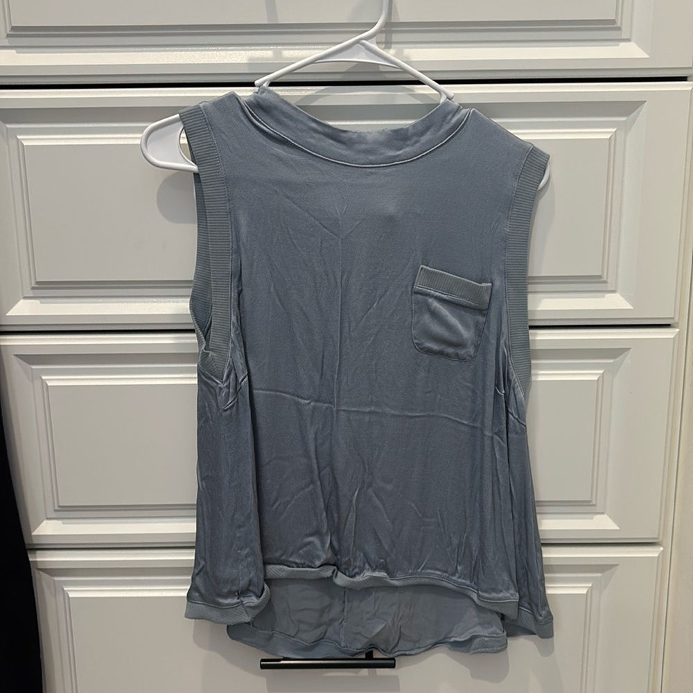Silk Blue FATE Top